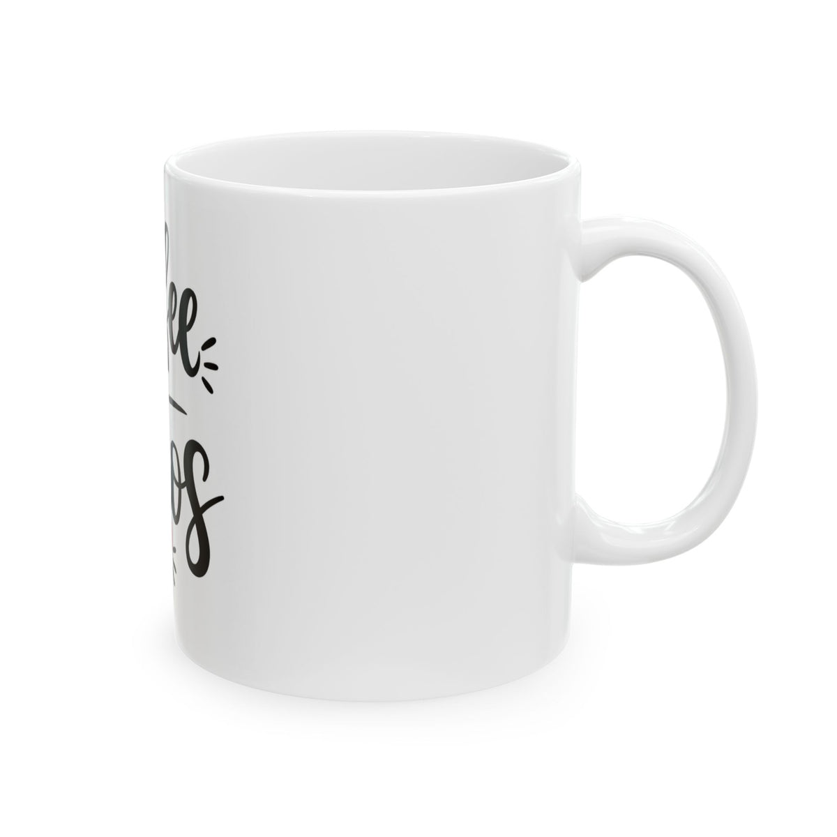 Coffee or Chaos Mug | Funny Ceramic Coffee Mug for Women
