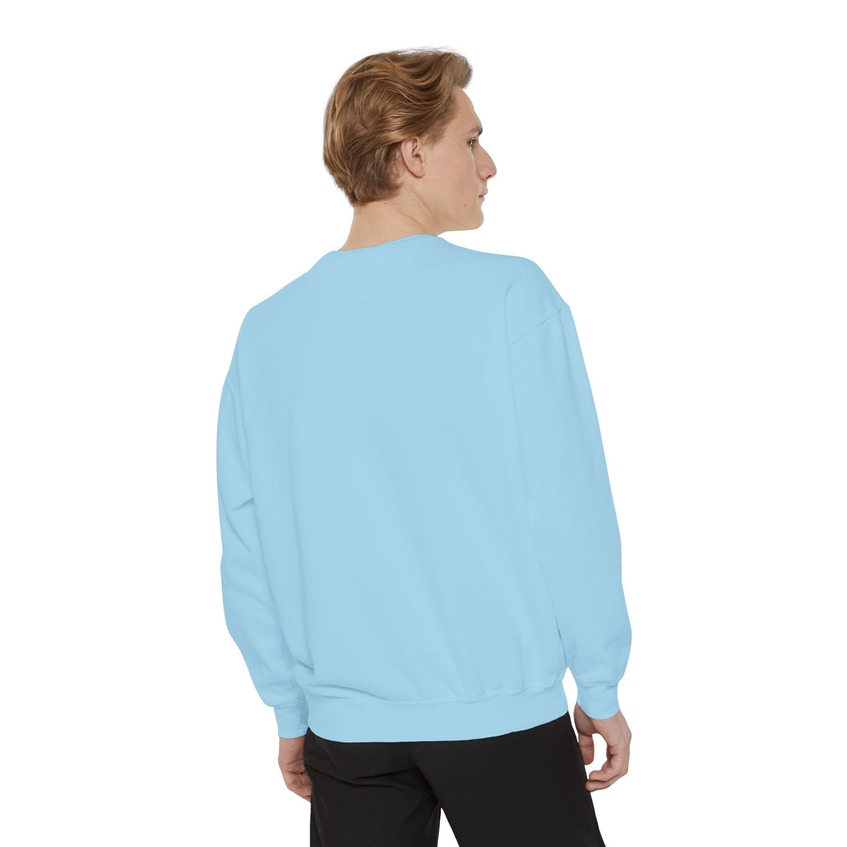 Halloween Sweatshirt — "Ghosted? Good. More Time for Candy" Pink Retro Graphic