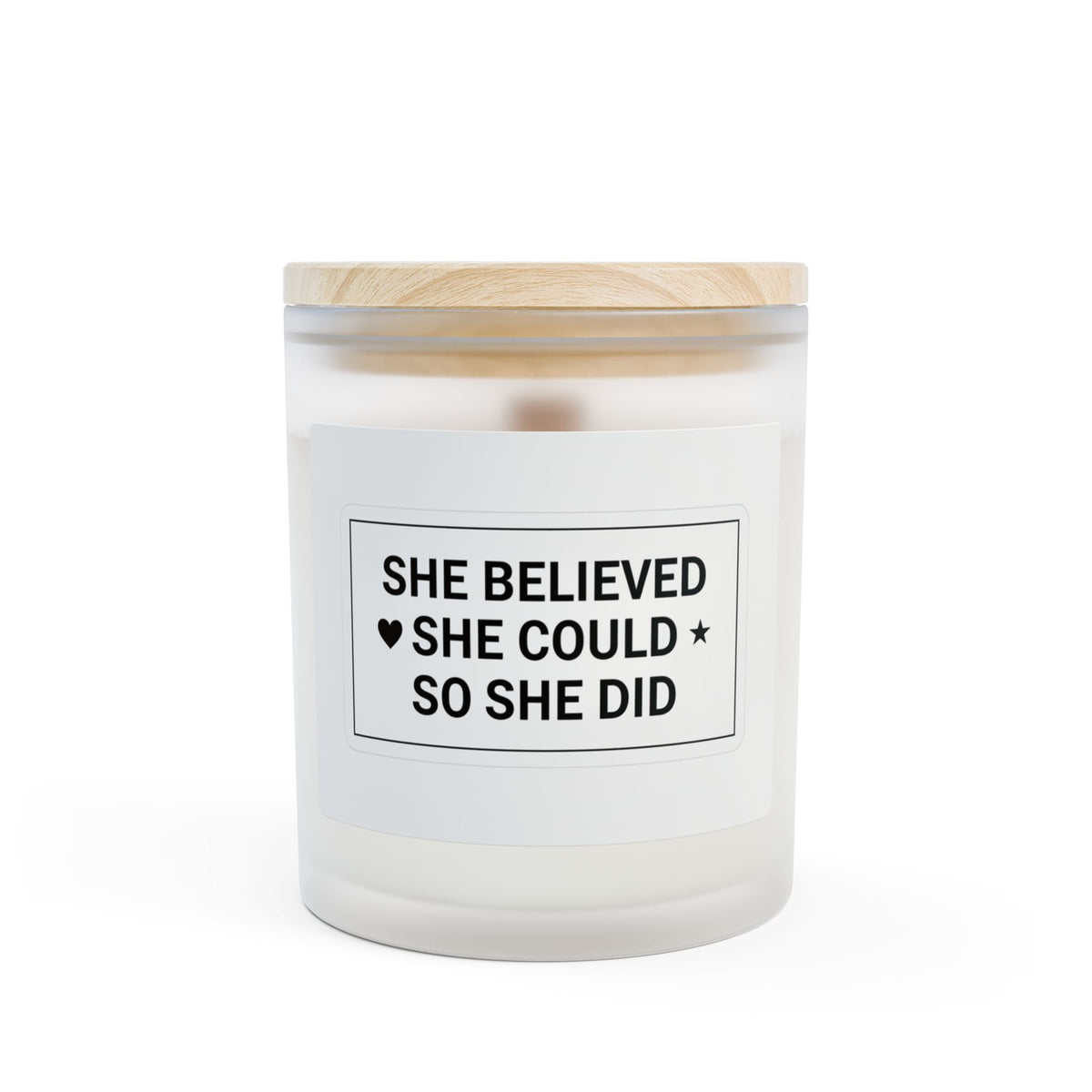 She Believed She Could Soy Candle | Inspirational Gift for Women