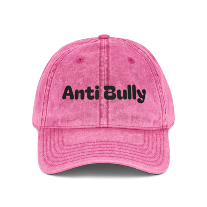 AntiBully Vintage Embroidered Cap