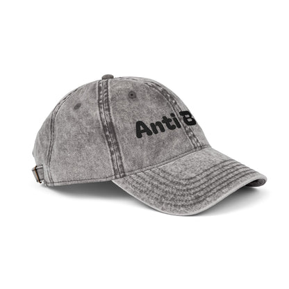AntiBully Vintage Embroidered Cap
