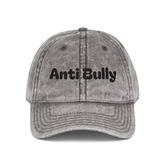 AntiBully Vintage Embroidered Cap