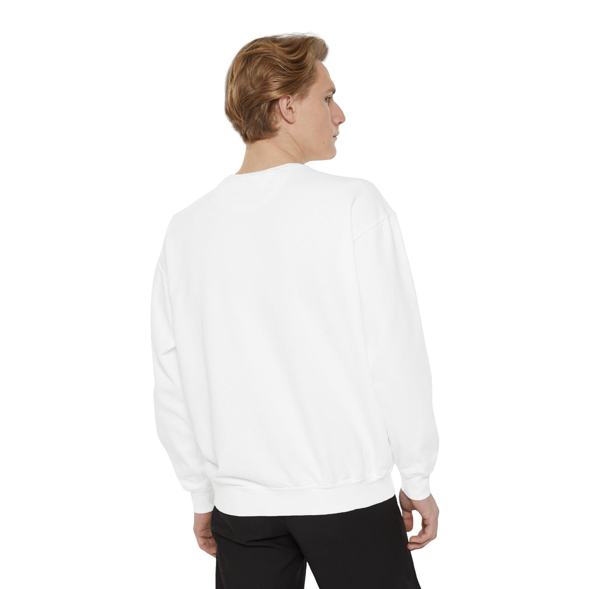 Halloween Sweatshirt — "Ghosted? Good. More Time for Candy" Pink Retro Graphic