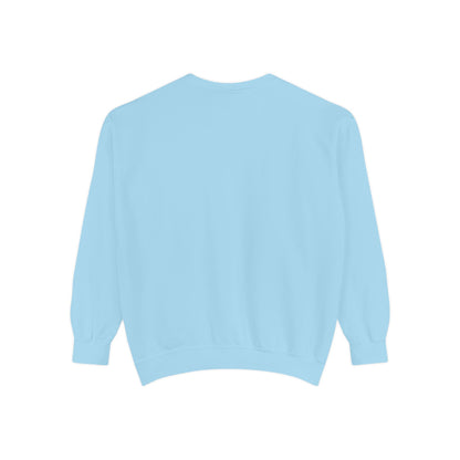 Halloween Sweatshirt — "Ghosted? Good. More Time for Candy" Pink Retro Graphic