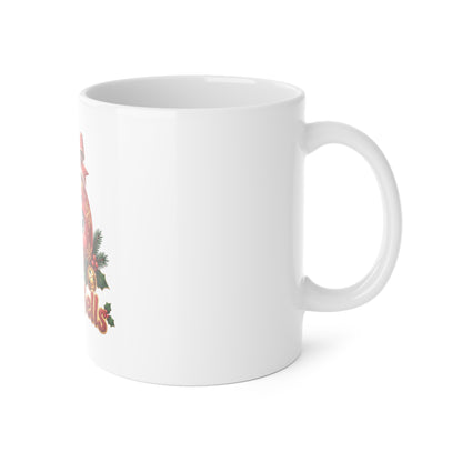 Jingle Bells Christmas Ornament Character Ceramic Mug