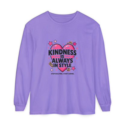 Kindness Is Always in Style Long Sleeve Tee