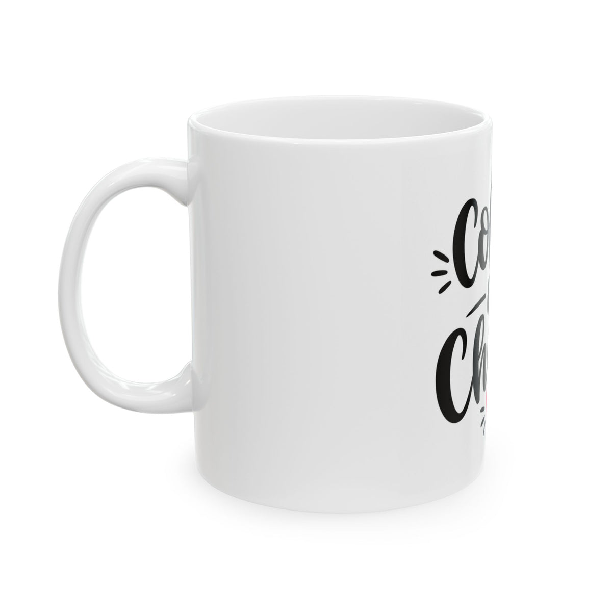 Coffee or Chaos Mug | Funny Ceramic Coffee Mug for Women