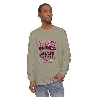 Kindness Is Always in Style Long Sleeve Tee