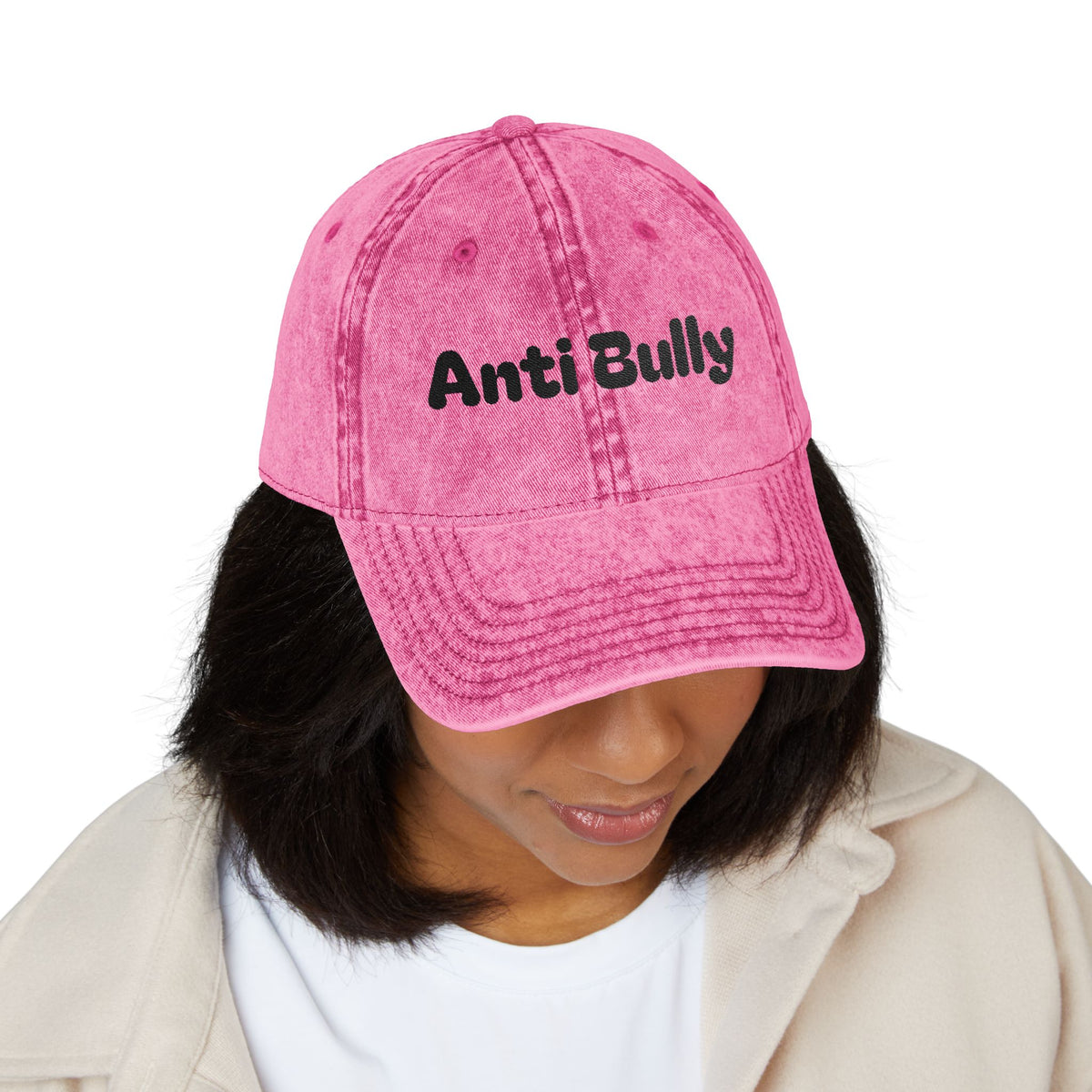 AntiBully Vintage Embroidered Cap
