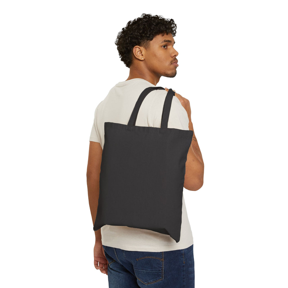Halloween Canvas Tote — "Ghosted? More Time for Candy" Pink Skull Trick-or-Treat Bag