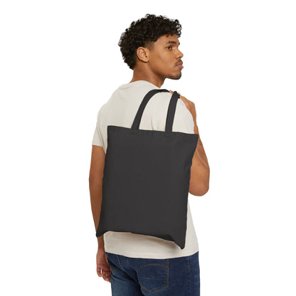 Halloween Canvas Tote — "Ghosted? More Time for Candy" Pink Skull Trick-or-Treat Bag