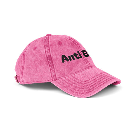 AntiBully Vintage Embroidered Cap