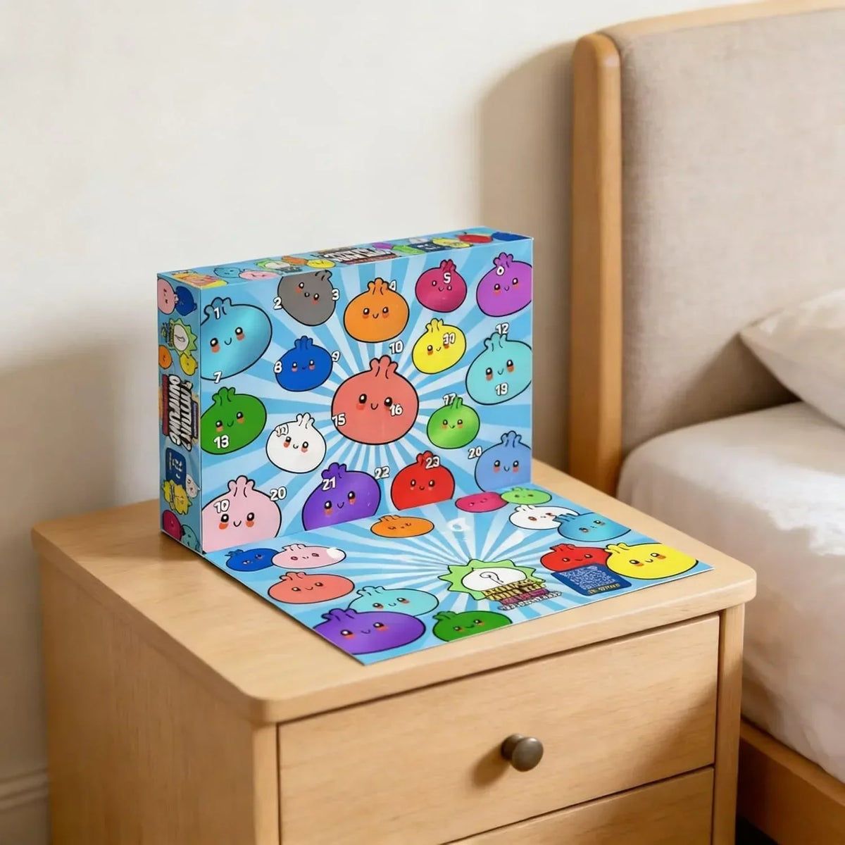 Mystery Dumpling Countdown Calendar – 24 Days of Cute Mini Squishy Surprise Toys