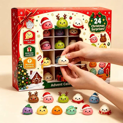 Christmas Dumpling Advent Calendar – 24-Day Holiday Countdown Gift Set