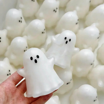 Cute Ghost Crunchy Squishy | Halloween Fidget Toy