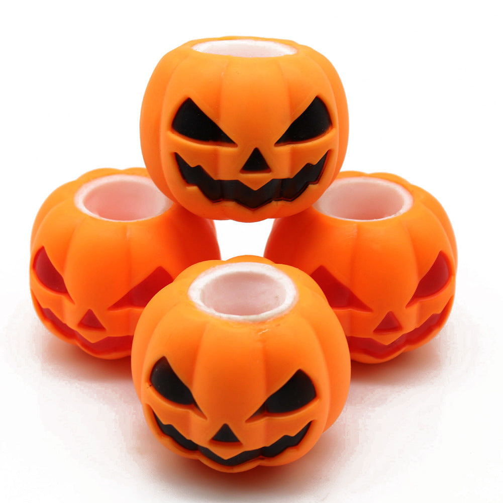 Peek-a-Boo Pumpkin Squishy | Pop-Up Ghost Halloween Fidget Toy