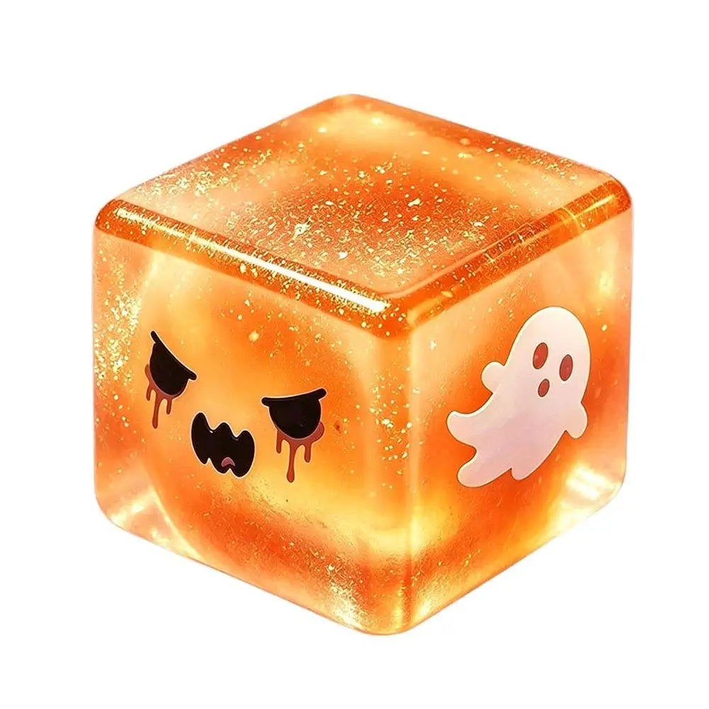 Spooky Ghost Cube Squishy | Halloween Fidget Toy
