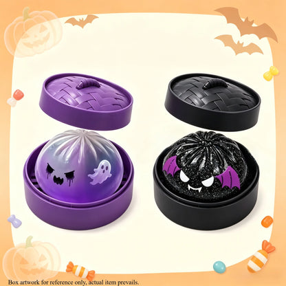 Spooky Ghost & Bat Halloween Squishy Toy