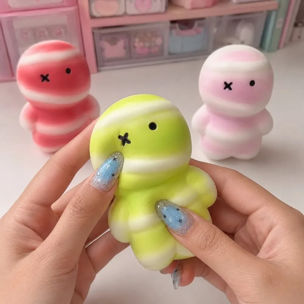 Cute Mummy Squishy | Halloween Fidget Toy