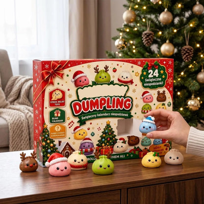 Christmas Dumpling Advent Calendar – 24-Day Holiday Countdown Gift Set