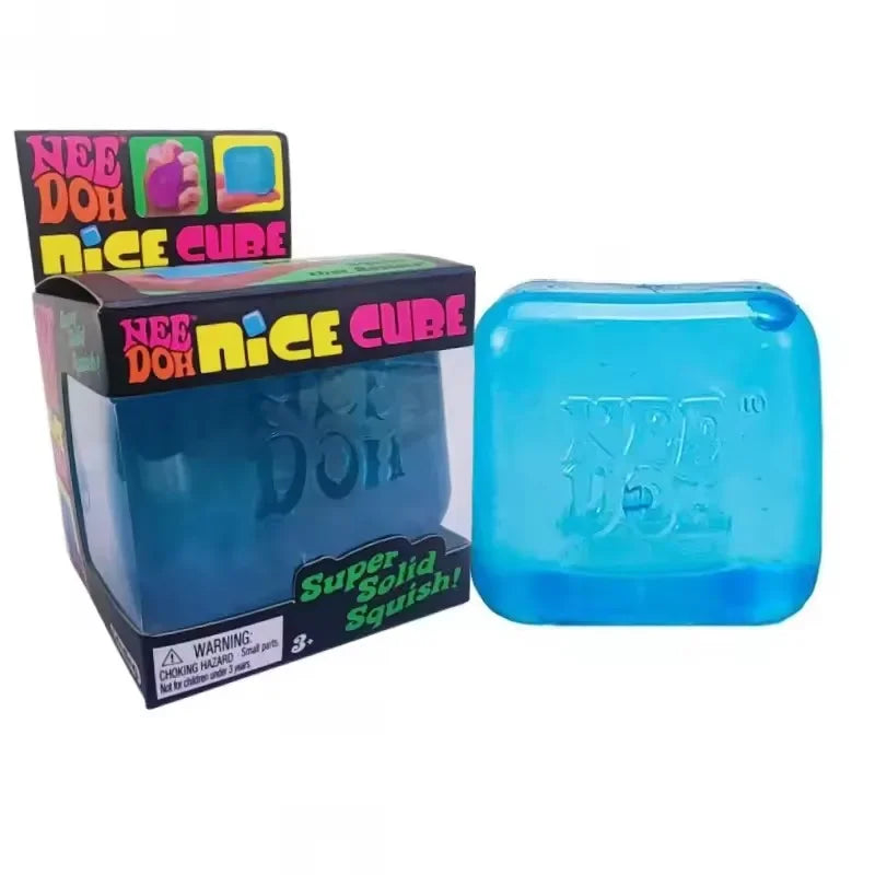 Rainbow Squishy Cube Fidget Toy