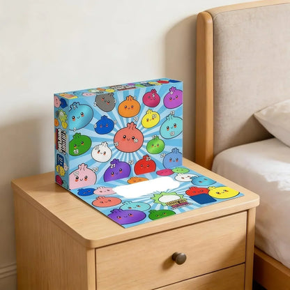 Mystery Dumpling Countdown Calendar – 24 Days of Cute Mini Squishy Surprise Toys