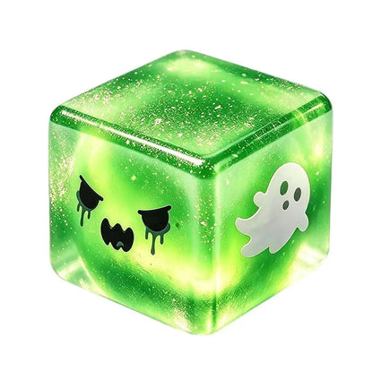 Spooky Ghost Cube Squishy | Halloween Fidget Toy