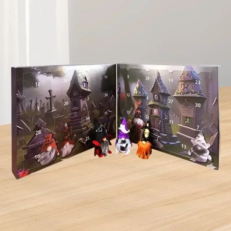 31 Nights of Spooky Surprises – Halloween Gnome Countdown Calendar 🎃👻🖤