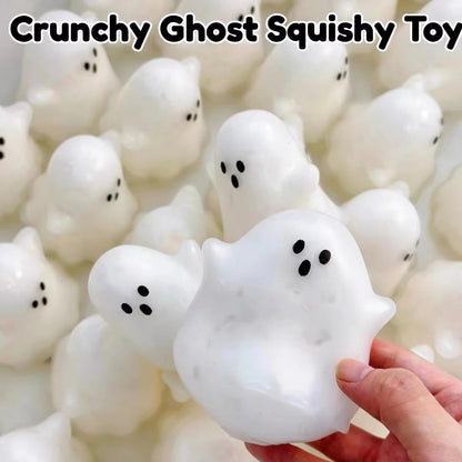 Cute Ghost Crunchy Squishy | Halloween Fidget Toy