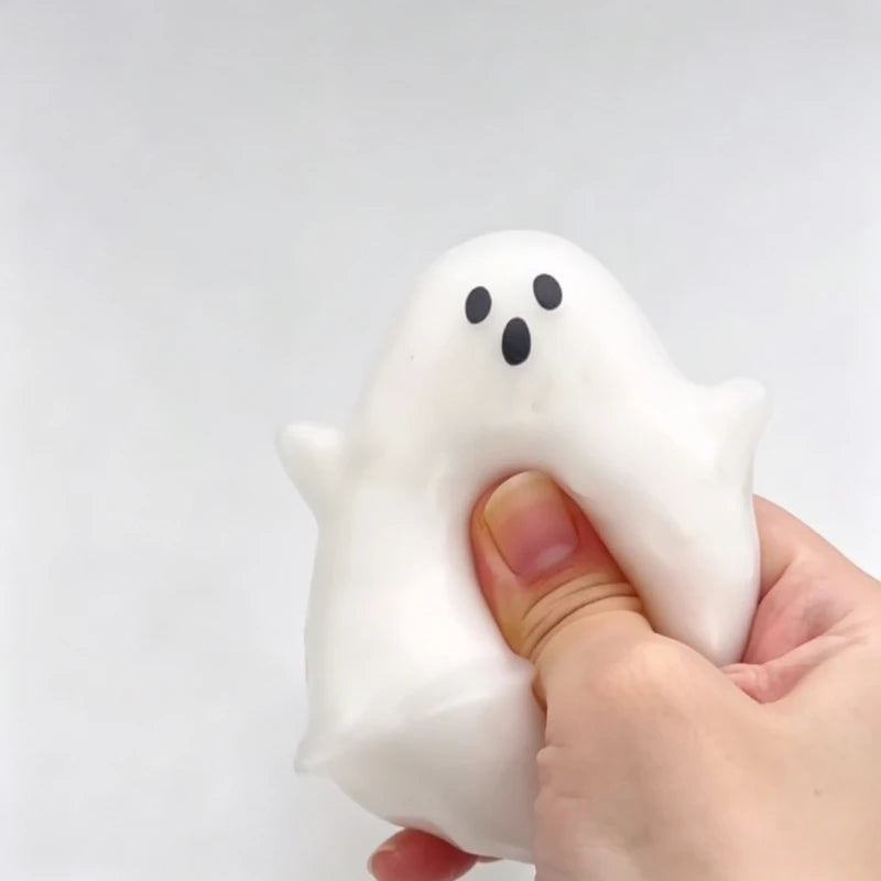 Cute Ghost Crunchy Squishy | Halloween Fidget Toy