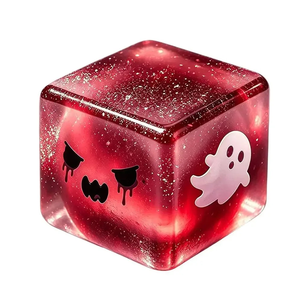 Spooky Ghost Cube Squishy | Halloween Fidget Toy