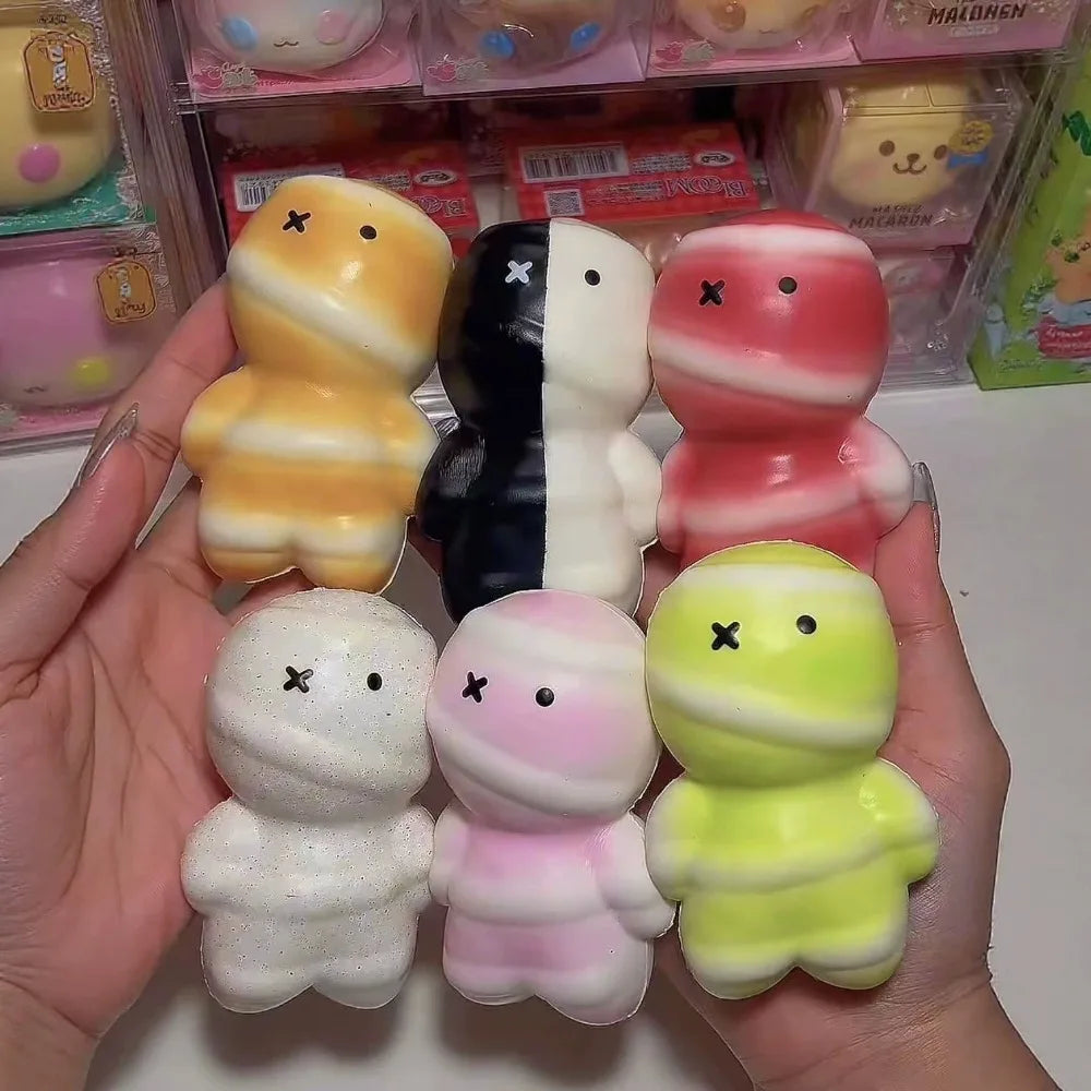 Cute Mummy Squishy | Halloween Fidget Toy