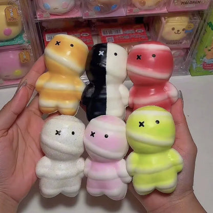 Cute Mummy Squishy | Halloween Fidget Toy