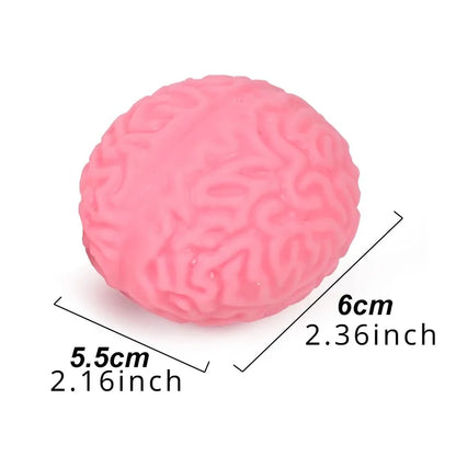 Pink Brain Squeeze & Rebound Sensory Fidget Toy