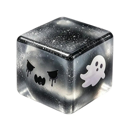 Spooky Ghost Cube Squishy | Halloween Fidget Toy