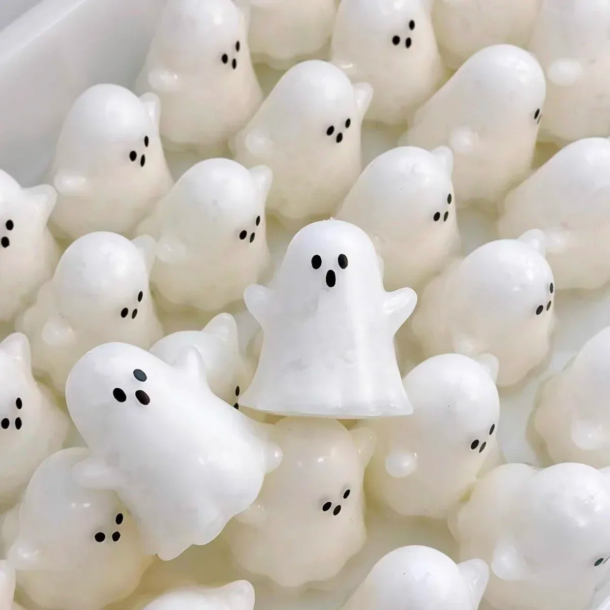 Cute Ghost Crunchy Squishy | Halloween Fidget Toy