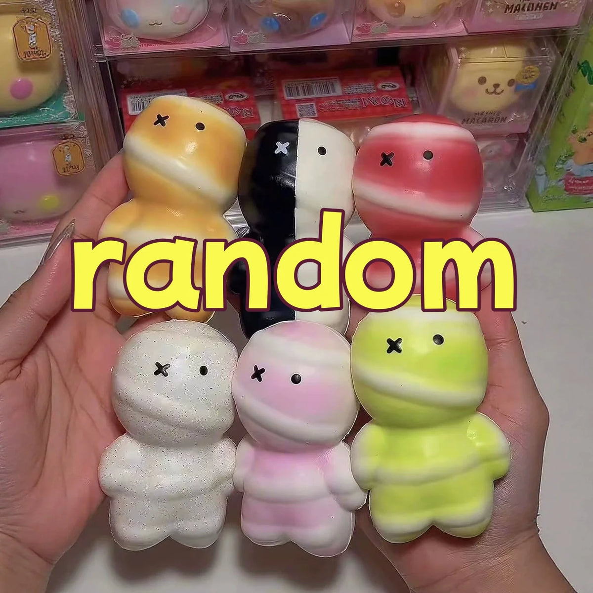Cute Mummy Squishy | Halloween Fidget Toy