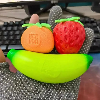 Rainbow Squishy Cube Fidget Toy