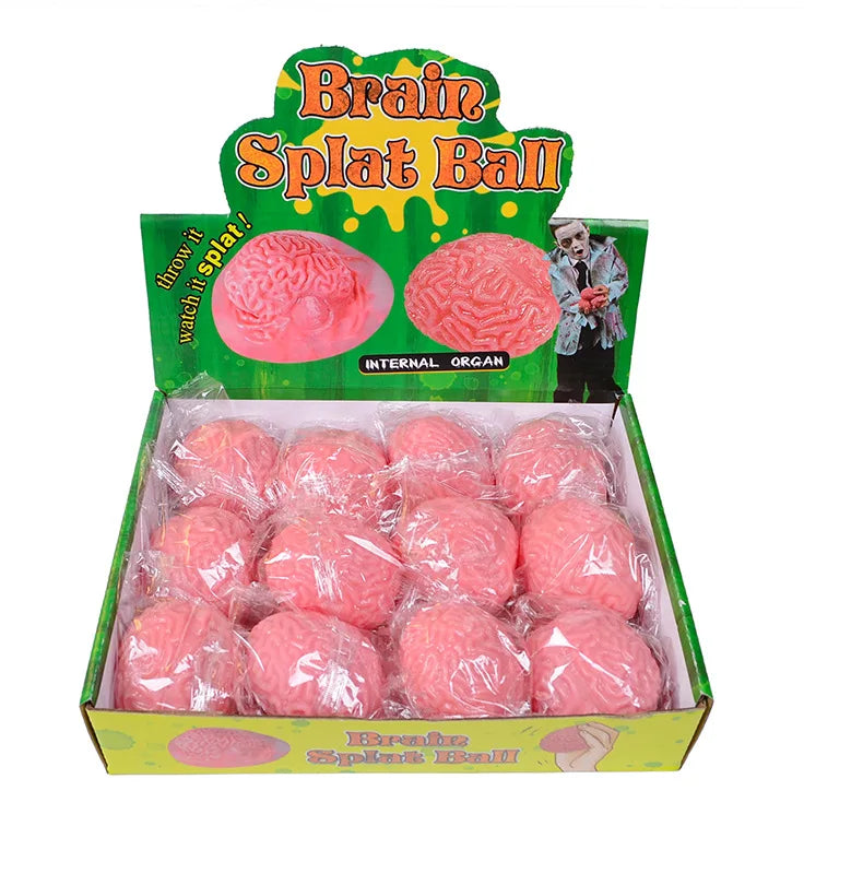 Pink Brain Squeeze & Rebound Sensory Fidget Toy