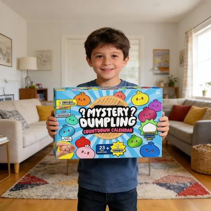 Mystery Dumpling Countdown Calendar – 24 Days of Cute Mini Squishy Surprise Toys