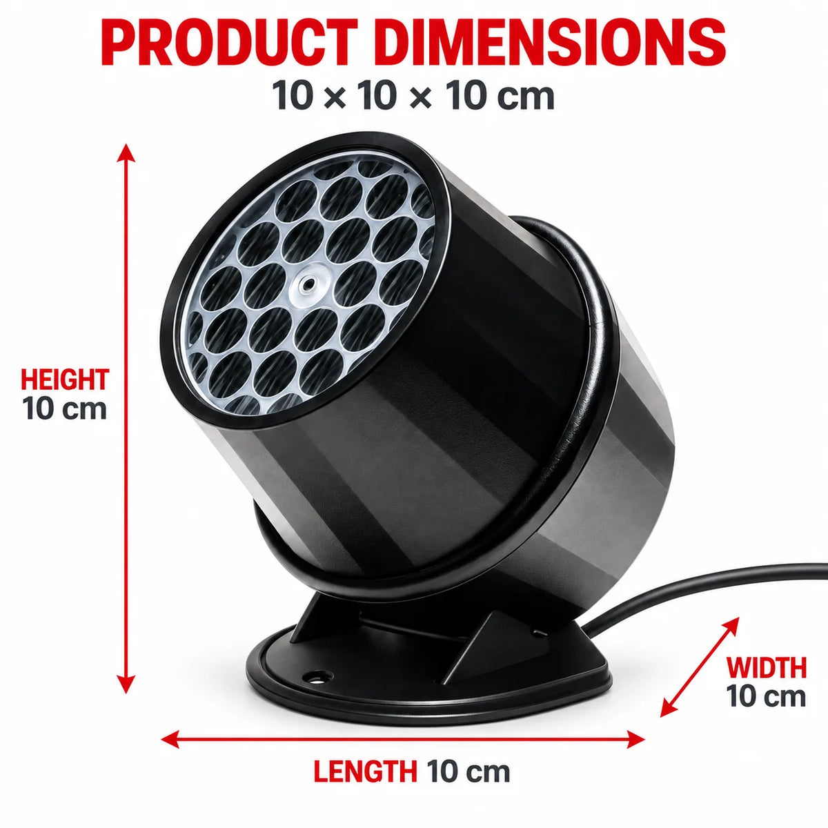 Christmas Projector Lights, Colorful Holiday Pattern Projection Lamp, USB Powered Indoor Party Light for Home, Room and Christma