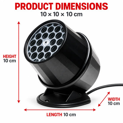 Christmas Projector Lights, Colorful Holiday Pattern Projection Lamp, USB Powered Indoor Party Light for Home, Room and Christma
