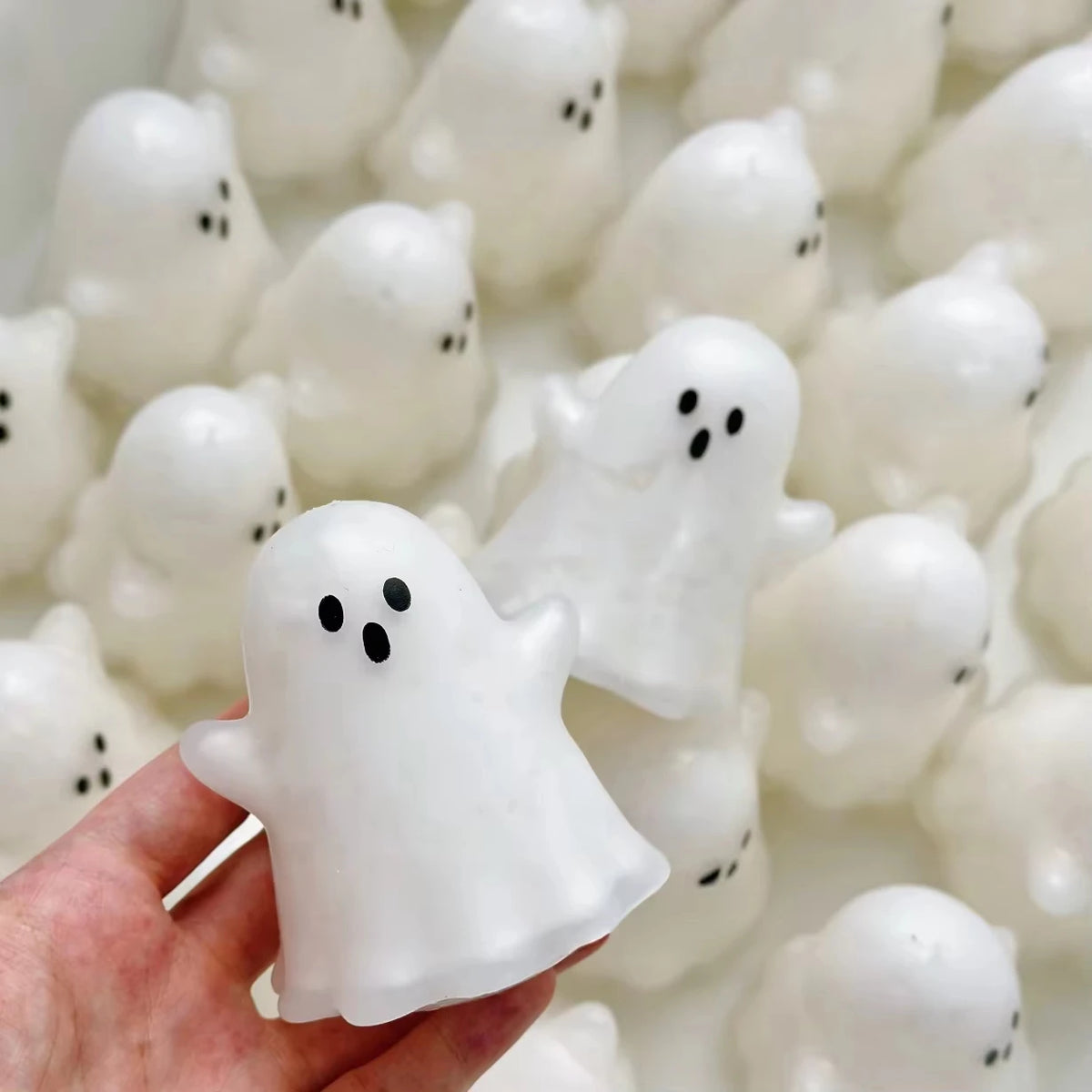 Cute Ghost Crunchy Squishy | Halloween Fidget Toy