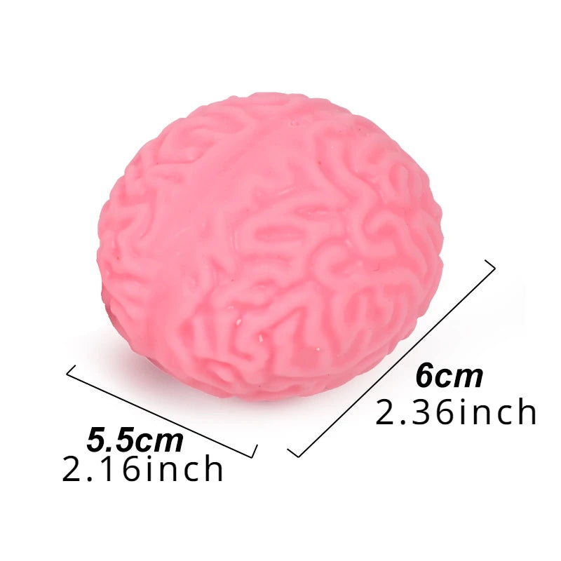 Pink Brain Squeeze & Rebound Sensory Fidget Toy