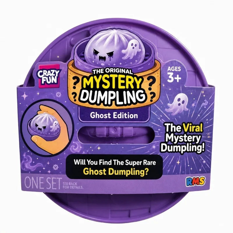 Spooky Ghost & Bat Halloween Squishy Toy